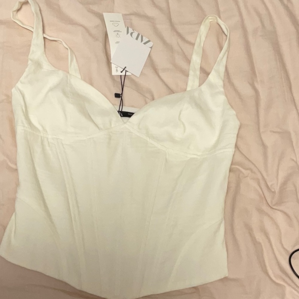 Zara corset top
